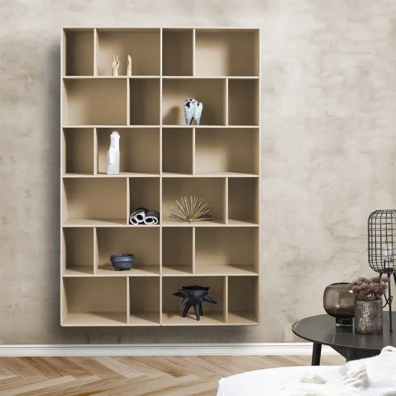 Quadrant Brooklyn bokhylle H 177  Bredde 117cm