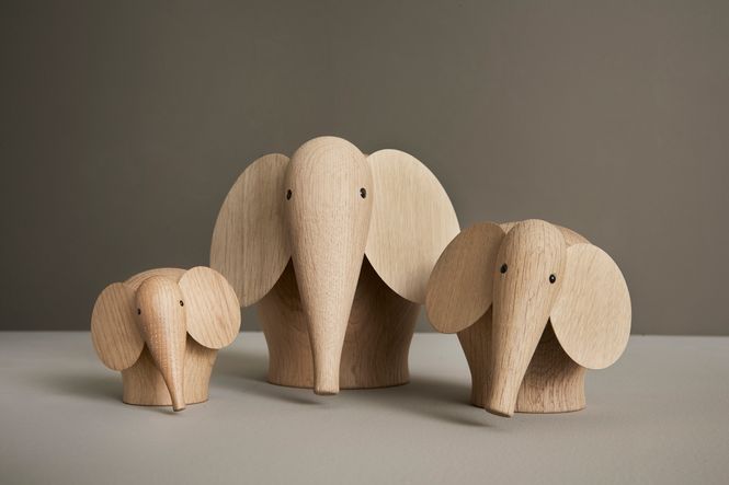 Hovedbilde Nunu Elephant Medium  Eik